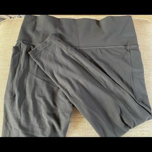 Athleta EUC Salutation Stash Pocket II Tight-Black Sz 1X